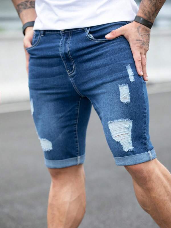 Bermuda Denim Shorts