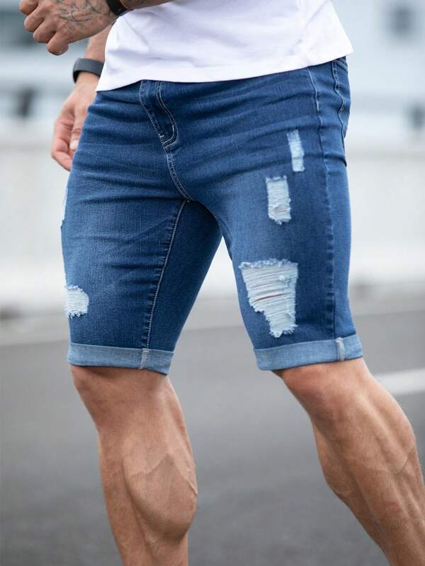 Bermuda Denim Shorts