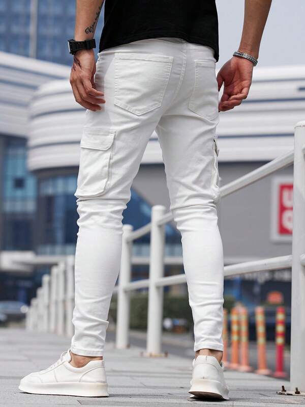 Manfinity LEGND Cotton Skinny Jeans