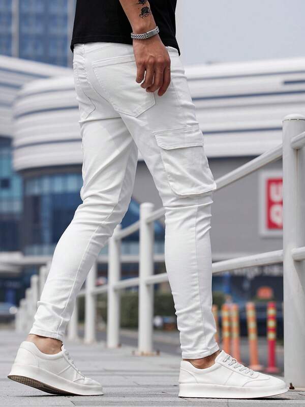 Manfinity LEGND Cotton Skinny Jeans