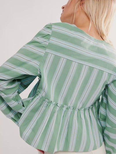 Millie-Striped Brunch Outfit Duo