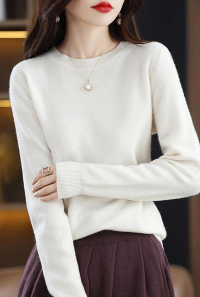 Hanna™ - Comfortable knitted cashmere sweater