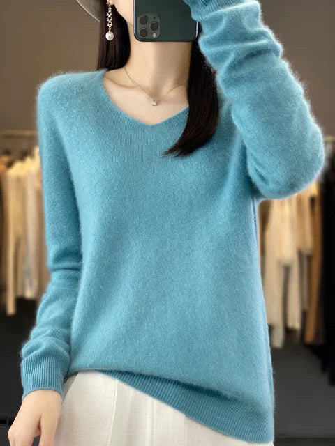 Ella™ - Bequemer weicher Kaschmirpullover