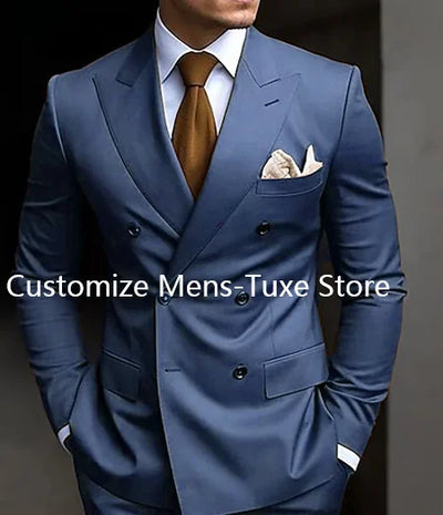 Brown-Slim Fit 2-Piece Suit