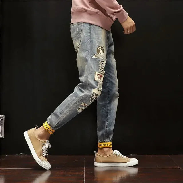 RetroRip Cowboy Jeans