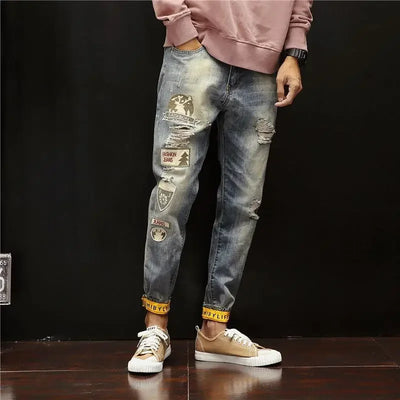 RetroRip Cowboy Jeans