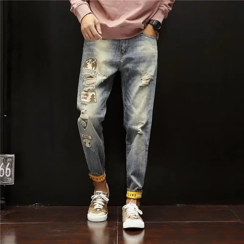 RetroRip Cowboy Jeans