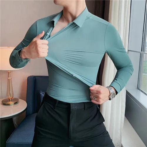 High-Elasticity Seamless Shirts