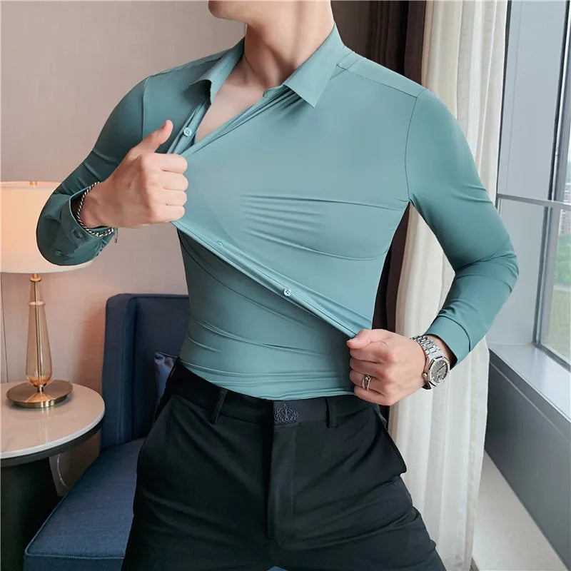 High-Elasticity Seamless Shirts