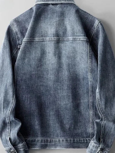 Jordan - Denim jacket with button placket