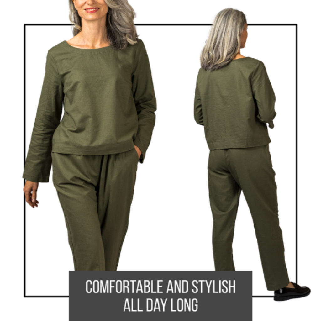 Anne | Women's Linen Set