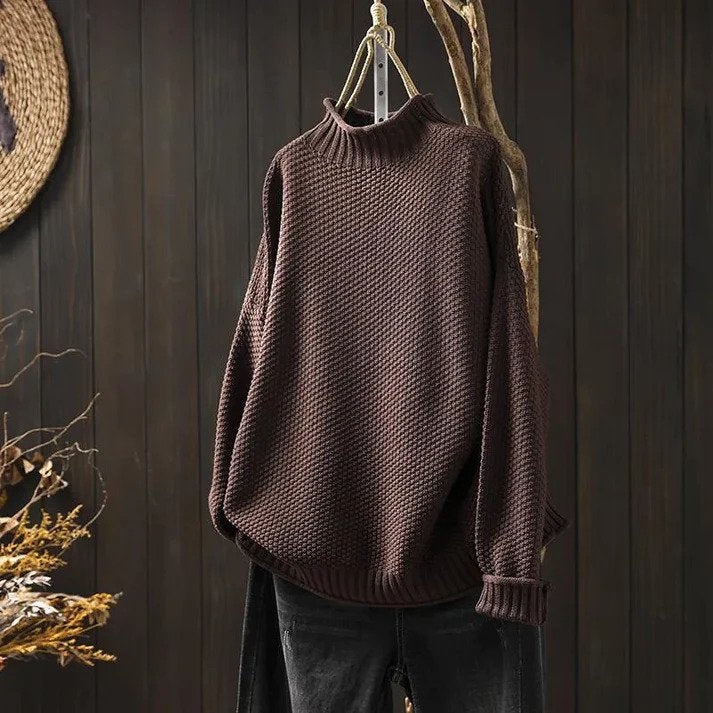 Klara™ - Soft Knit Turtleneck Sweater